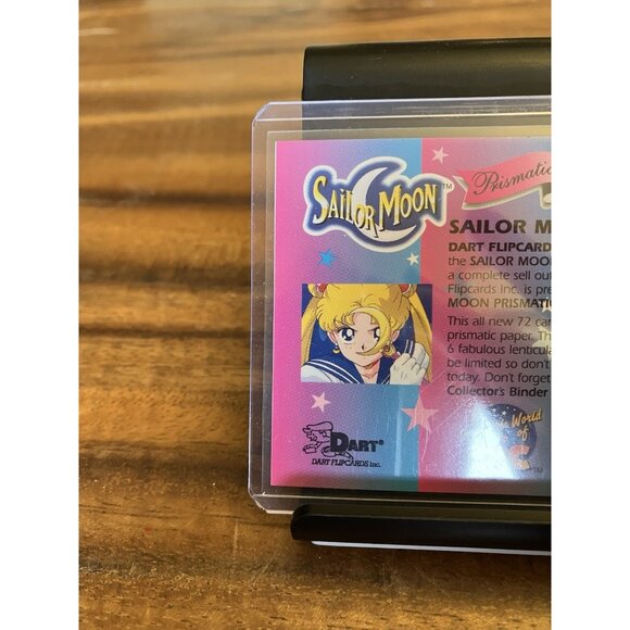 Sailor Moon 1997 Dart Flipcards Sailor Moon #P2 Prismatic Card - Picture 6 of 9